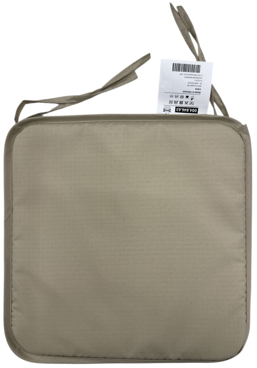 Ikea Chair Pads Indoor New IKEA BRAMON Gray Beige Indoor Chair Pad