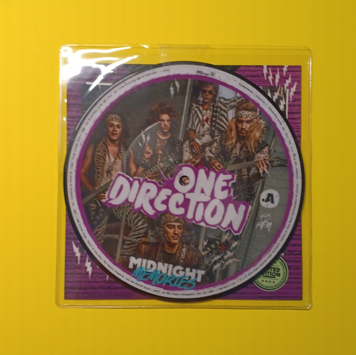 洋楽 One Direction Midnight Memories Pic 7\" One Direction Midnight Memories - RSD UK 7