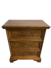 Antique Small Chest Of Drawers With Three Drawers In Walnut Tuscany 18th Century