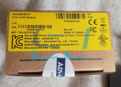 Brand new ADVANTECH ADAM-6017-D 8-CH AI/DO Module ADAM-6017-D | eBay
