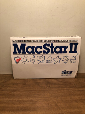 Star Micronics MacStar II Macintosh Interface For Star Micronics Printer New