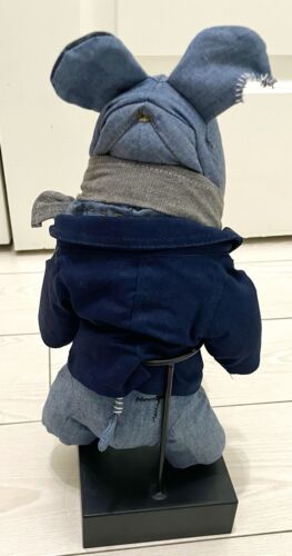 G-STAR RAW G-NO Denim Nashorn Maskottchen Plüsch Sammlerstück #10 in zerrissener Schachtel blau - Bild 6 von 11