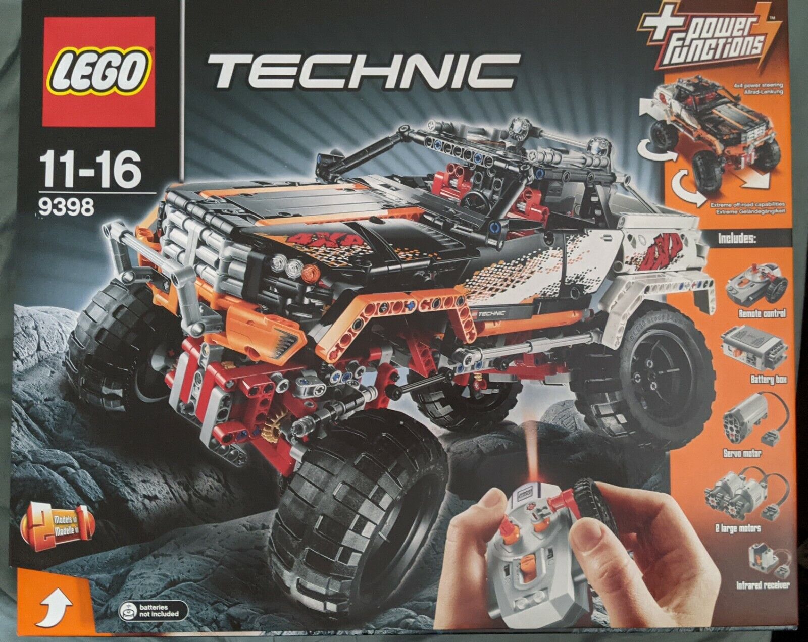 Blind tillid krone Morgen LEGO Technic 4X4 Crawler (9398) BRAND NEW, SEALED | eBay