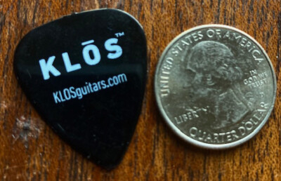 KLOS Carbon Fiber Guitar Co. Light Gauge PICK - Acoustic Electric Travel 