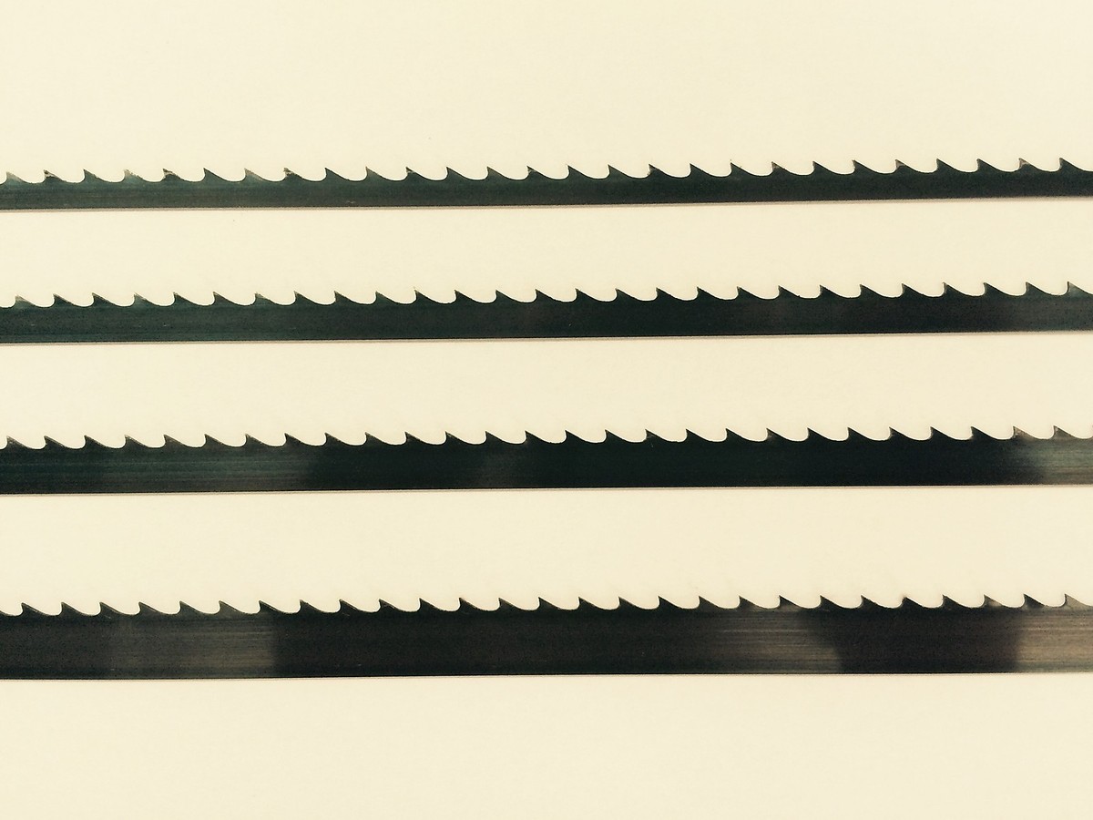 Lot De 10 Lames De Scie à Ruban Flexback Premium - 1425mm X 6mm X 0,65mm - 6 Dents Par Pouce