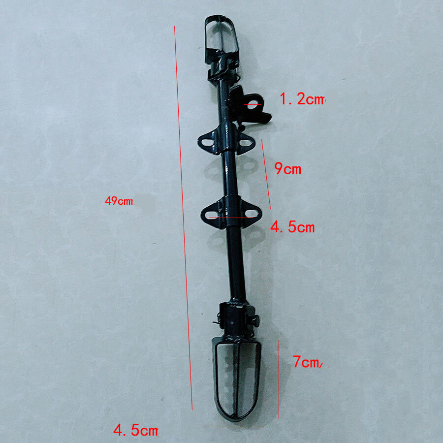 For 110/125/140cc Motorcycle Pit Dirt Bike Side Foot Peg Rest Mount Kickstand US