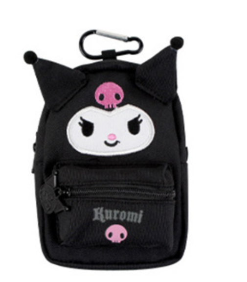 Sanrio 💜 Kuromi 💜 Mini Backpack Pouch Keyring