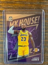 LeBron James Basketball Card #13 Panini Donruss Optic Lakers Finals MVP NBA HOF