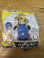 Minion Stuart Arms Despicable Me Halloween Pet Dog Cat Costume X-Small