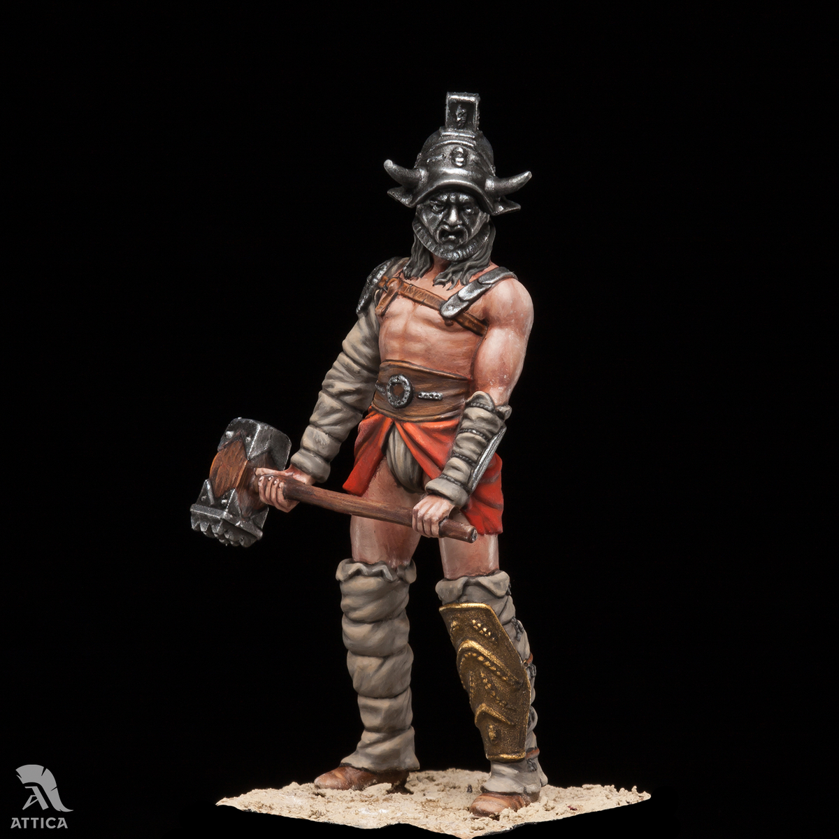 Figurine Romain 54mm – Rome Models – Peinte Par Attica Miniatures – Niveau Art