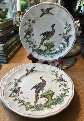 アンティーク食器 Copeland Spode コープランド・スポード 鳥 3 Antique Copeland SPODE CHELSEA BIRDS Plates 8 3/4” | eBay