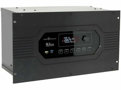 Audio Authority HLX2363 Model 2006 HLX Modular Audio-Video Matrix - Black RCA