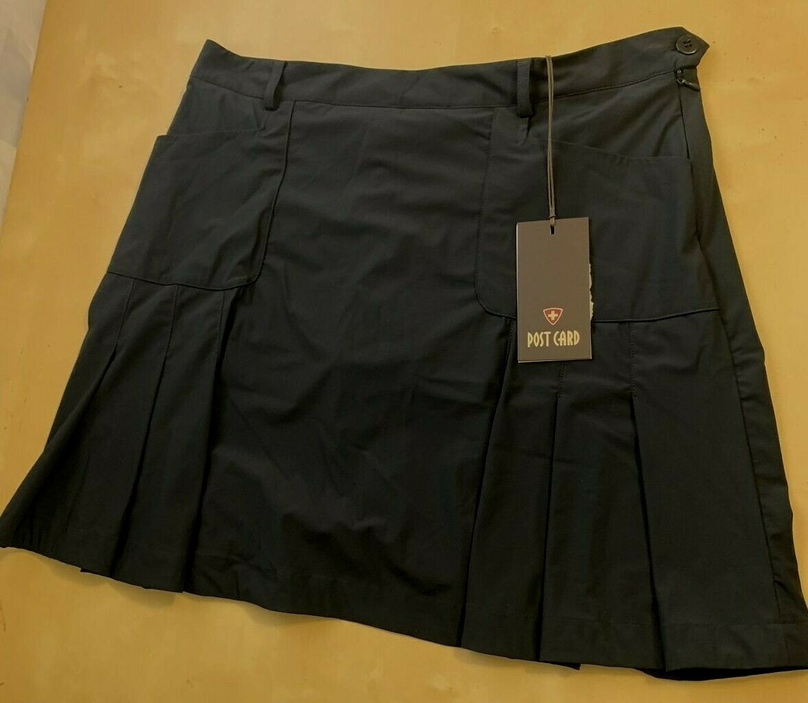 Post Card Delrio Navy Golf Leisure Skort Ladies Iatlain 46 US 10