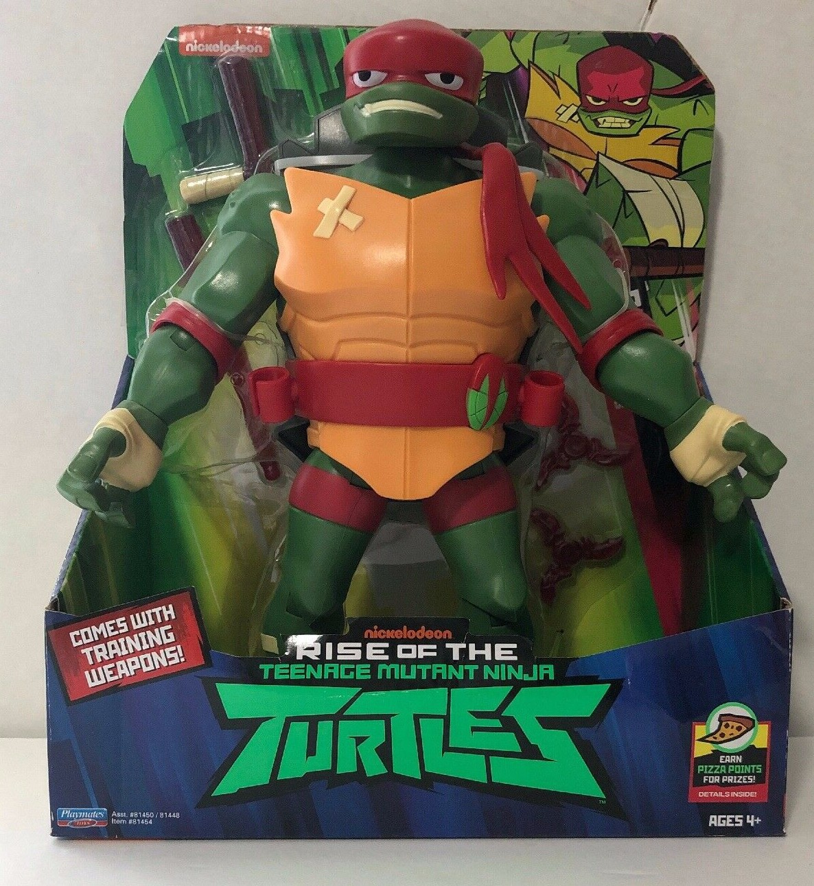 rise of the teenage mutant ninja turtles raphael action figure