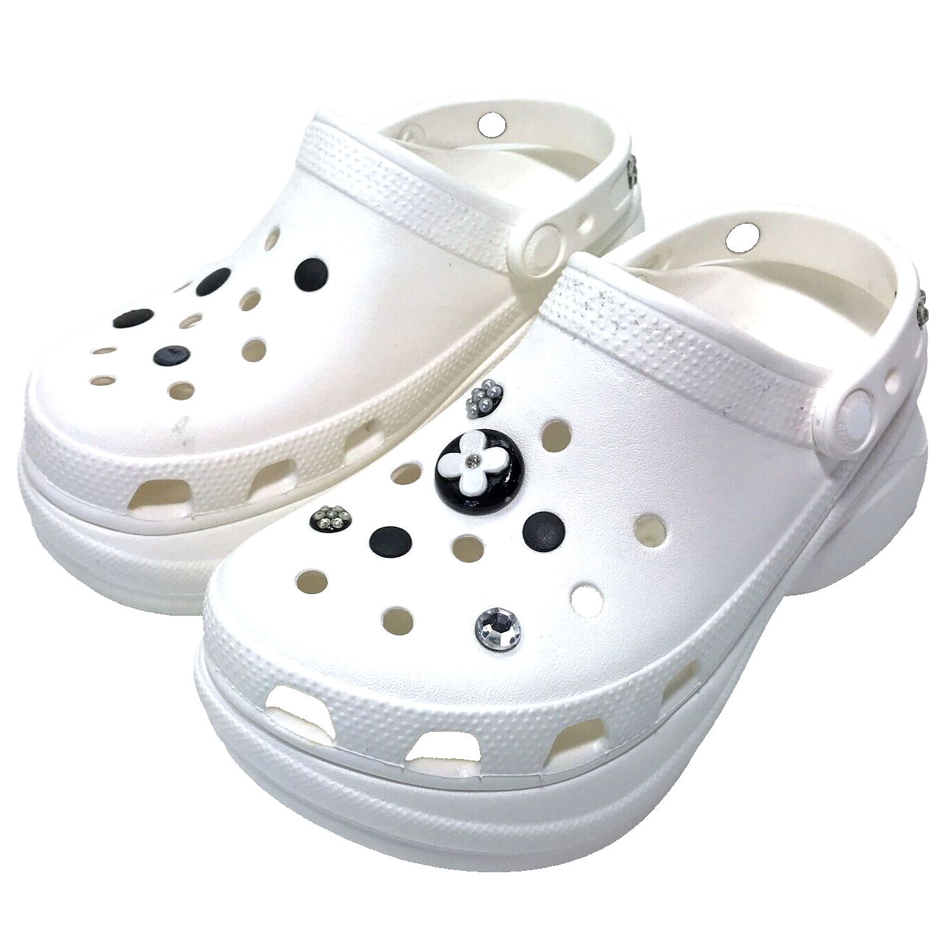 women's crocs classic bae clog white