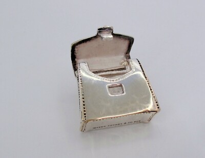 Original TIFFANY & CO. Sterling Silver PURSE Pill Box Fine