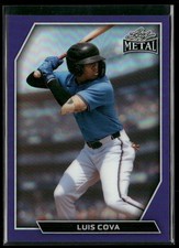 2026 Leaf Metal #120 Luis Cova Base Prismatic Purple 3/7