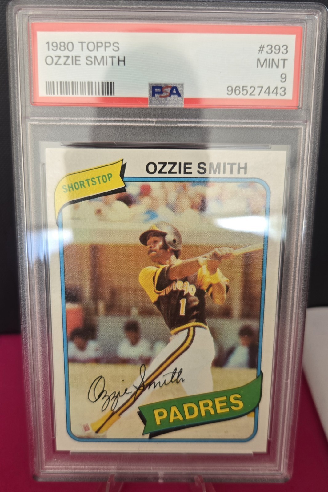 1980 Topps - Ozzie Smith #393 PSA 9 Mint HOF