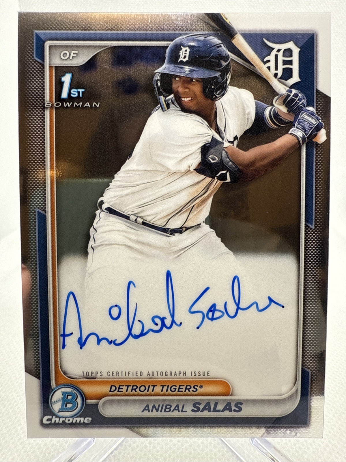 2024 Bowman Chrome Prospect Autographs Anibal Salas #CPA-ASA