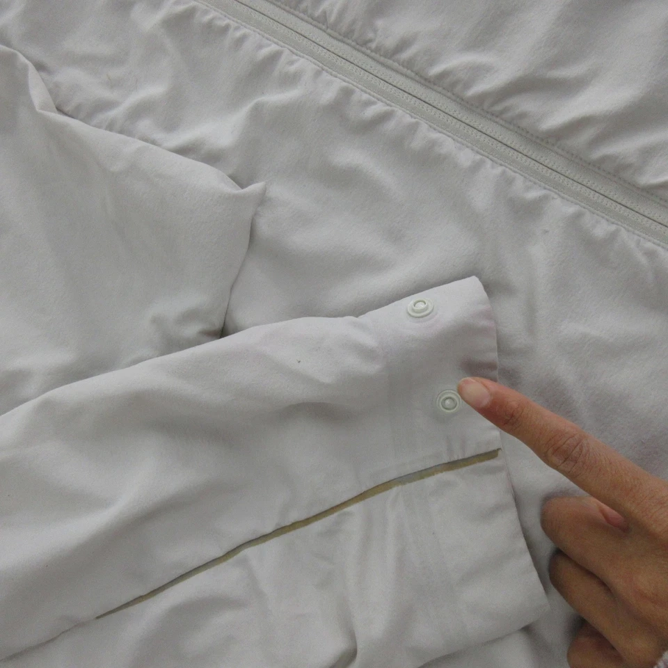 Lululemon Jacket Mens Large Beige Hooded Full Zip Lightweight Running Coat - Image 3 of 4