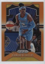 2020 Panini Prizm WNBA Orange Prizm 10/65 Diamond DeShields #74 0jr1