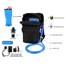 Auto Window Tinting High Pressure Water Sprayer Backpack 70 PSI 6L Water Storage