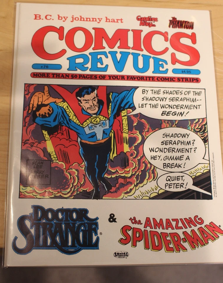 Comics Revue #72-74,76-77,79-82 - Spider-Man Newspaper Reprint 1992 - Image 4 of 4