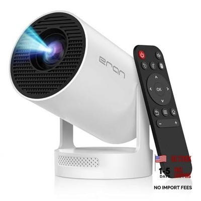 [Electric Focus]Mini Portable Projector with 4K Support, Bluetooth HY300-PLUS