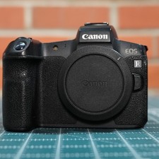 Canon EOS R DSLR Camera Black Body with Extra Batteries Charger