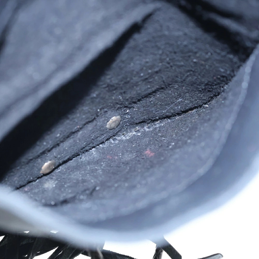 Chrome Hearts BAG FLAT HIPPIE W FRINGE Hippie Fringe Cross Patch L thumbnail 4