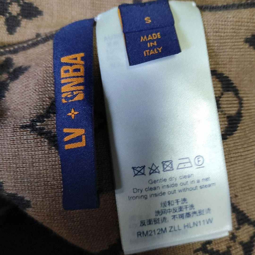 LOUIS VUITTON（LV） Louis Vuitton Nba Collaborazione Maglia Giacca S Felpa Cardigan