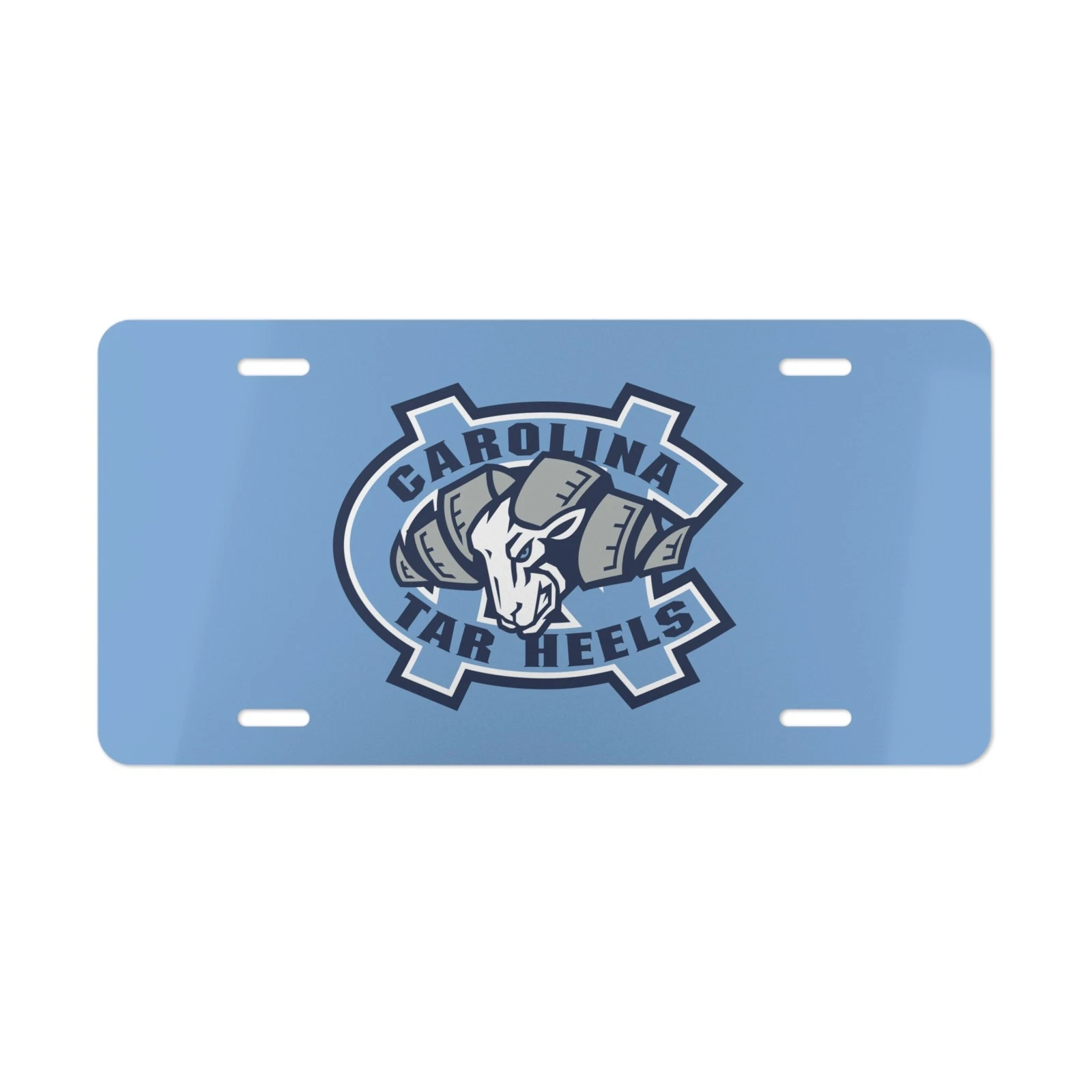 North Carolina Tar Heels NCAA Car Front License Plate Tag Vanity Metal Aluminum