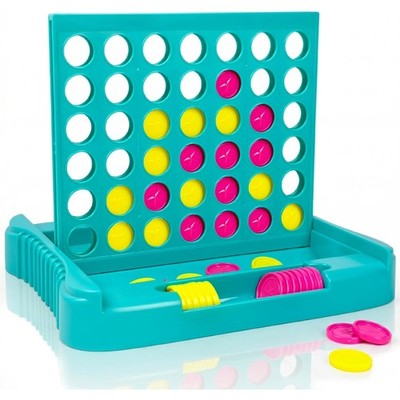 Pup Go 4 in Einer Reihe Strategiespiel, Brettspiel, Kinder ab 3 Jahren