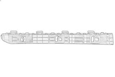 Stoßfänger - Halter OE HYUNDAI 86614A6000 für HYUNDAI i30 (GD) 1.4 2011-2015