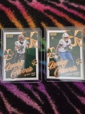 Panini Lucky Clover NFL 2025 Ja'Marr Chase Omarion Hampton Card Lot - 2 Cards
