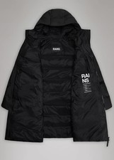 Image of RP £389 RAINS Alta Longer Puffer Jacket Size L waterproof, brand new, worn once