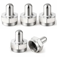 5-Pack 75 Ohm Terminator, Coax Cap Cover Coax Cable Ends Coaxs Ends F Cap Pro...