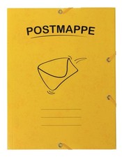 Postmappe Dreiklappmappe Kartonmaterial Schule Büro Freizeit