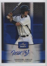 2012 Leaf Metal Draft Blue 7/25 Michael Kelly #BA-MK1 Auto 1x9