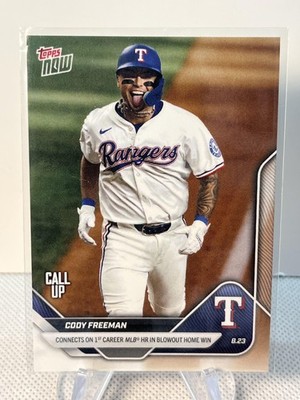 Cody Freeman Rangers 2025 Topps Now Cody Freeman #599 Texas Rangers | eBay
