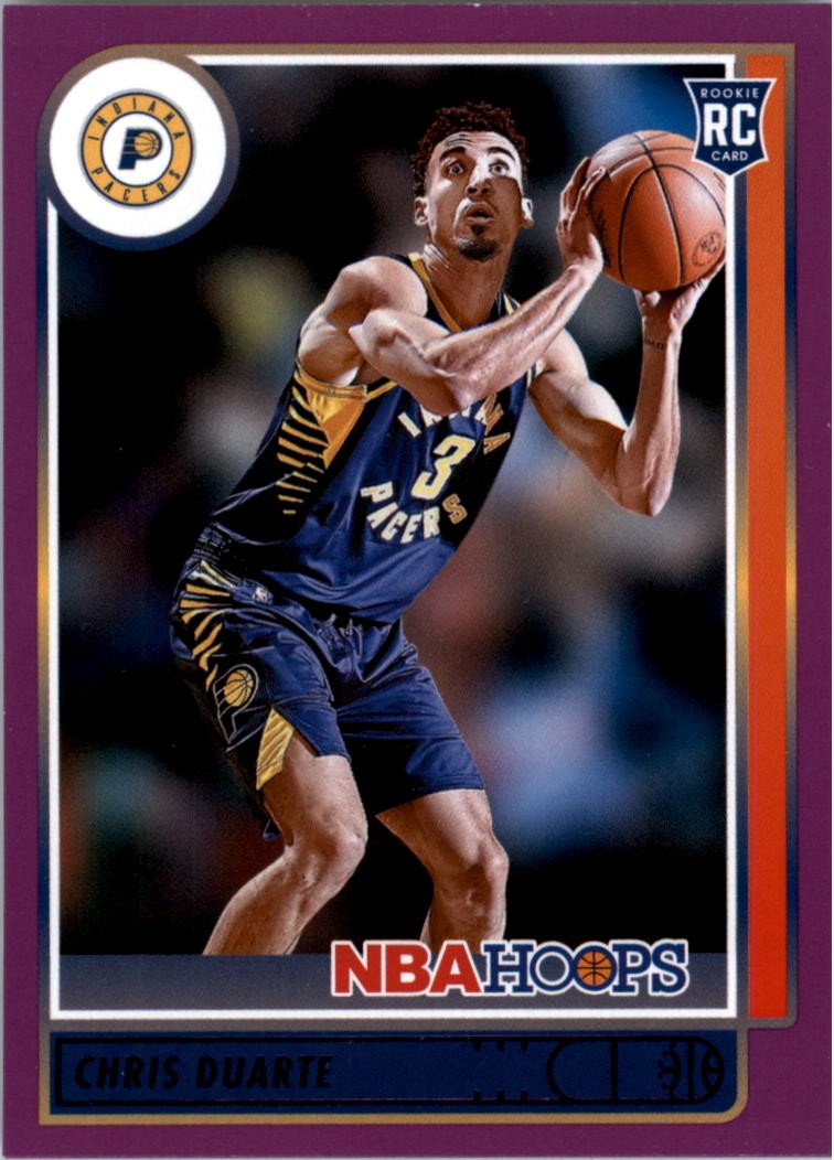 2021-22 Hoops Purple #236 Chris Duarte - BSK