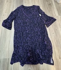 simply vera wang pajama Nightgown Purple 