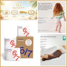 Training Pants Size 6/7 Diaper Pant Hybrid Tabs 92 Count Day Night Absorbency