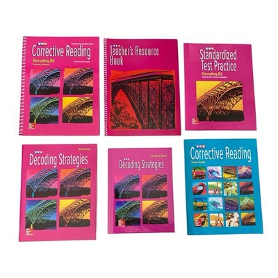 SRA Corrective Reading Decoding B2 Strategies Teacher Student Set Lot
