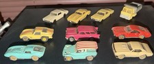 (6) RARE VINTAGE AURORA TJET HO SLOT CAR LOT 1399 DUNE BUGGY XTRAS BODIES