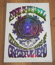 2015 GRATEFUL DEAD FARE THEE WELL SANTA CLARA FOIL CONCERT POSTER  LE 1849/2015