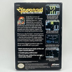 Cybernoid: The Fighting Machine Nintendo Entertainment System NES Box and Manual