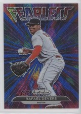 2022 Panini Prizm Fearless Blue Mojo Prizm 71/199 Rafael Devers #FL-12 o7m