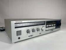 Kenwood KR-910 Receiver AM/FM PHONO Stereo Amplifier Silver Clean, Working Nice 