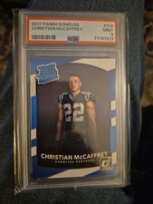 2017 Panini Donruss - Rated Rookie Christian McCaffrey #318 (RC)